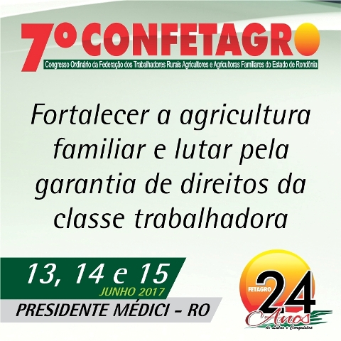 7º CONFETAGRO - Presidente Fábio Menezes